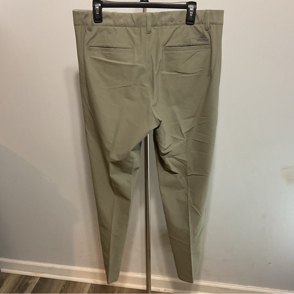 Adidas Tan Casual Chino Athletic Pants Size 34x32 - Picture 7 of 8